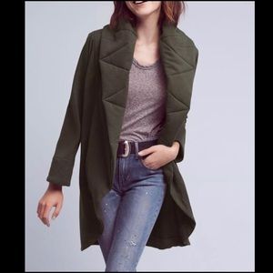 Anthropologie quilted Jacket